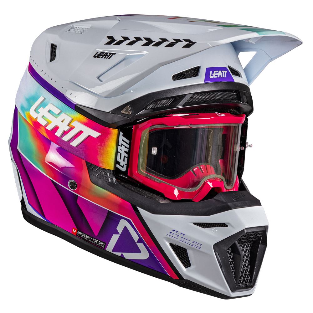 Leatt 2026 Motocross Helmet 8.5 Composite Pinata & 5.5 Goggles